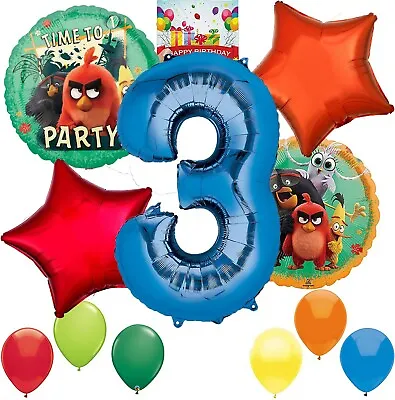 Angry Birds 2 Party Supplies Balloon Decoration Bundle For 3rd  Birthday • $17.99