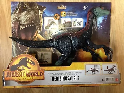 BRAND NEW OFFICIAL‼️  Jurassic World Dinosaur Therizinosaurus  FREE POSTAGE  • £14.95