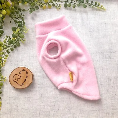 Light Pink Waterproof Fleece Jumper Miniature Dachshund ~Same As 16da Equafleece • £24