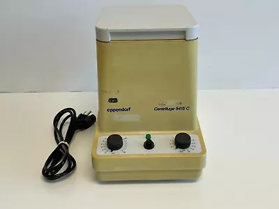 U2: Eppendorf 5415c Benchtop Microfuge 14000 Centrifuge W/ F-45-18-11 Rotor • $240