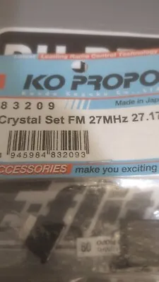 Ko Propo 83209 Crystal Set FM  27MHz 27.175 • $13