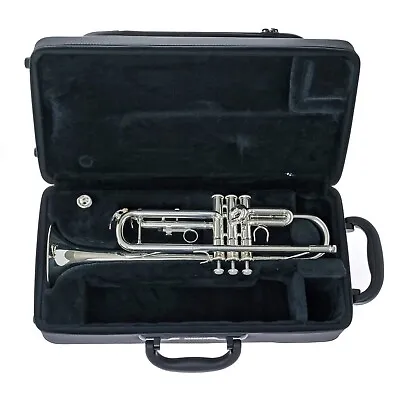 Brand New YAMAHA Trumpet - YTR 3335S In SILVER W/Reversed Lead Pipe - Ships FREE • £863.65