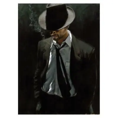 Fabian Perez Man In Black Suit III 30 X 40 Inch Signed Ltd Edition Canvas Print • £3499.99