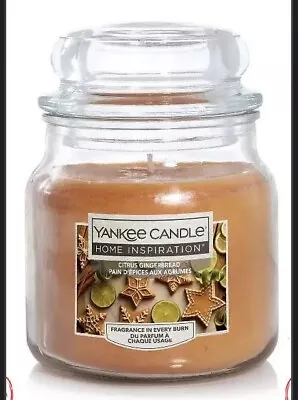 New Yankee Candle Home Inspiration Citrus Gingerbread 340g Medium • £10