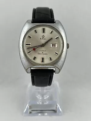 Vintage Men's Wristwatch E. R.c. Starmaster Hand Wound Cattin 66 Works • $84.87