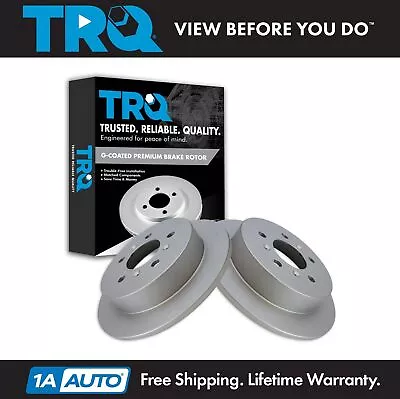 TRQ Rear Brake Rotor Set Fits 06-10 Impala 08-09 LaCrosse 06-07 Monte Carlo • $64.95