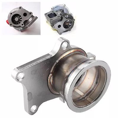 NEW 5 Bolt Turbo Downpipe Flange-2.5in V Band Conversion Adaptor Stainless Steel • $46.46