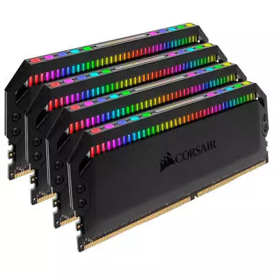 (LS) Corsair Dominator Platinum RGB 32GB (4x8GB) DDR4 3200MHz CL16 DIMM Unbuffer • $485