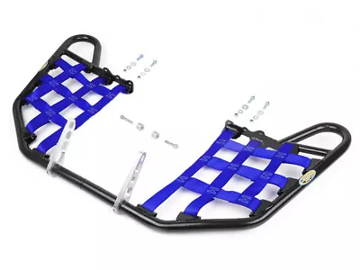 Yamaha YFZ450 YFZ 450 Nerfbars Atv Nerf Bars Black Bars/Blue Nets • $134.95