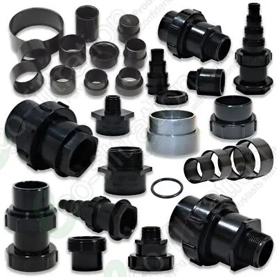 British Standard Pipe Fittings & Reducers For Swimming Pools Ponds & Plumbing • £4.10