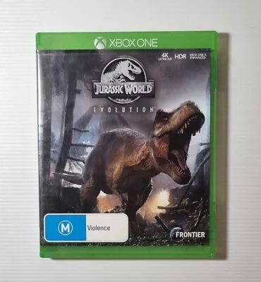 Jurassic World Evolution -PAL Region-(Microsoft Xbox One 2018 No Manual • $23.14