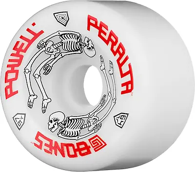 Powell Peralta G-Bones 64mm 97A White Skateboard Wheels • $39.95