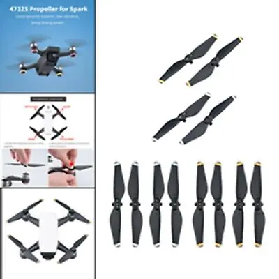 $21.67 • Buy Quick-Release Propeller Blade Props For Spark 4732S Drone Accessories