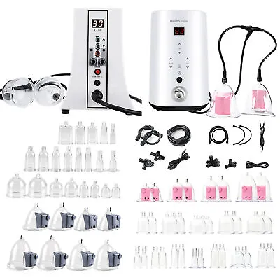 $71.44 • Buy Vacuum Therapy Machine With Buttock Breast Cups Body Massager Cupping Therapy US