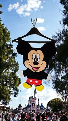 Mickey Mouse Plush Backpack Stroller Bag Disney Travel • $8.99
