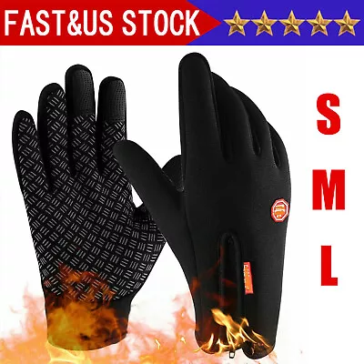 Thermal Windproof Waterproof Winter Gloves Touch Screen Warm Mittens Men Women • $4.99