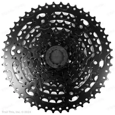 MicroSHIFT ADVENT Bicycle Cassette 9 Speed 11-46t ED Coated Hardened Steel Black • $35.95