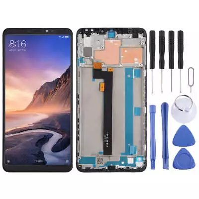 TFT LCD Screen For Xiaomi Mi Max 3 Digitizer Full Assembly With Frame(Black) • $80.29