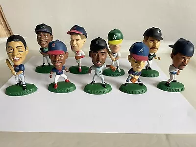 Lot Of 9  Vintage Mlb Corinthian  Figures. Assorted Teams And Players. • $18
