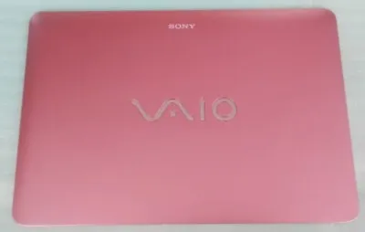 $42 • Buy New SONY Vaio SVF142C29L SVF1421C5E SVF143 Pink LCD Back Cover Top Lid  No-Touch