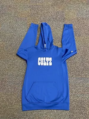 Nike NFL Indianapolis Colts Men’s Small Blue Activewear Sports Football Hoodie • $24.99