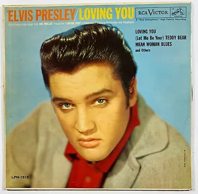 Elvis Presley 'loving You' Lpm-1550 Nice Original Press Long Play High Fidelity • $30