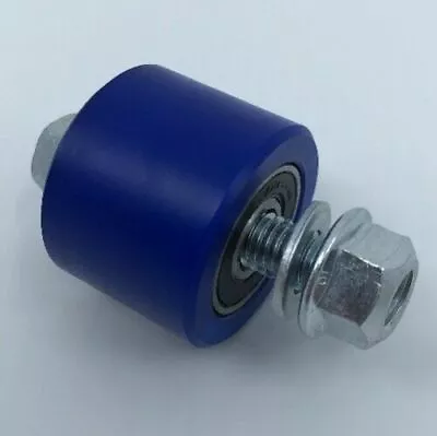 Upper / Lower Chain Roller 34-24mm - Blue For Yamaha YFZ450 04-13 MADE IN USA • $13.99