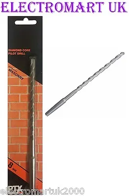 Ptx Dry 8mm X 200mm Tapered Guide Diamond Core Pilot Masonry Drill Bit • £5.90