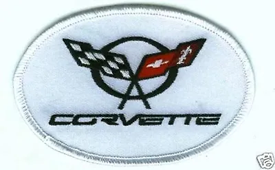 CORVETTE RACING TEAM VETTE PERFORMANCE PART C-5 FINE Iron-on EMBROIDERED PATCH   • $12.99