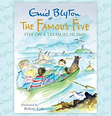 Famous Five On A Treasure Island Colour Gift Edition Book The Cheap Fast Free • £4.11