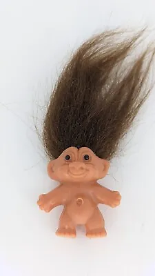 Vintage Dam Things PENCIL TOPPER TROLL Doll Red Copper Hair 1960s • $25