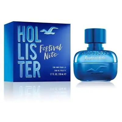 Hollister Festival Nite For Him 30ml Edt Spray - New Boxed & Sealed - Free P&p • £21.25