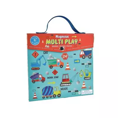 Magnetic Play Set 4 Games In 1 Construction Game Multi Play Scenes Craft • £18.49