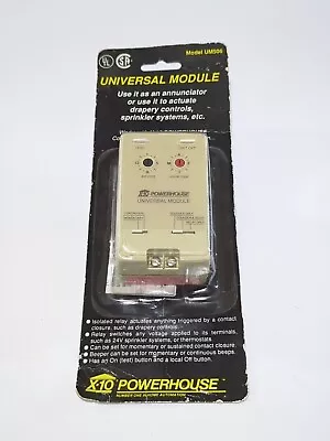 X-10 Powerhouse Universal Automation Module Model UM506 NEW M • $15.99