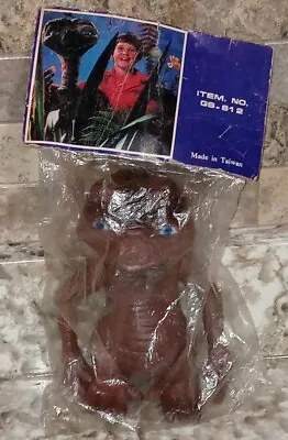 Vintage E.T. 6  Vinyl Figure MADE IN TAIWAN 1980's RARE NEW Old Stock Sealed  • $179.99