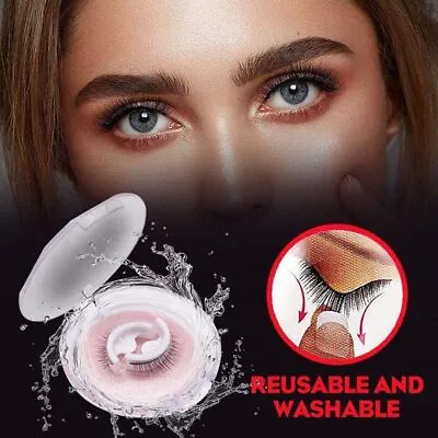 £6.29 • Buy Lashes Self Adhesive False Eyelashes Reusable Fake 3D Extension Makeup UK