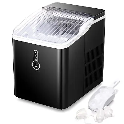 $99.99 • Buy Portable DIY Ice Maker Machine Countertop Home Kitchen Bar 26Lbs/24H W/Ice Scoop