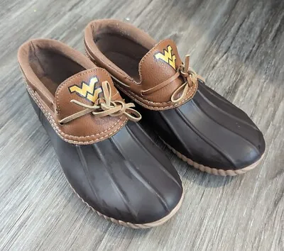 Women's Duck Boots West Virginia WV Size 9 Shoes Slip Ons • $13.99