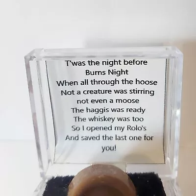 My Last Rolo - Night Before BURNS NIGHT - Real Choc In Box - Cellophane • £6.95