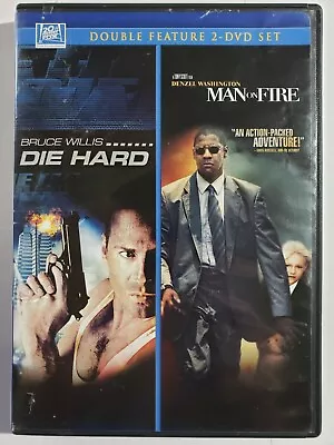 Die Hard/Man On Fire Double Feature DVD • $8.99