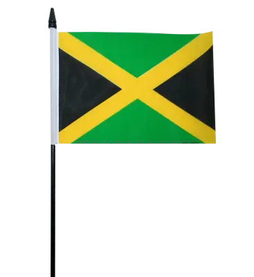 Jamaica Small Hand Waving Flag 6  X 4  • £3.99