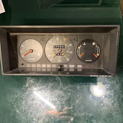 1981 - 1985 VOLVO 240 242 244 Instrument Cluster Dash Speedometer Tachometer • $125