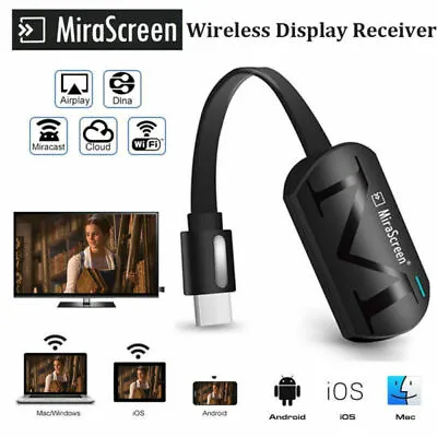 HDMI WiFi Display Dongle DLNA Miracast Airplay Adapter Android IOS Phone To TV • $11.03