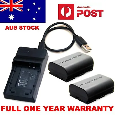 Battery / USB Charger For Canon EOS 60D EOS 60Da EOS 70D EOS 80D EOS 90D AUS New • $20.88