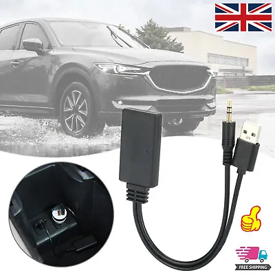 £10.48 • Buy For Car AUX Speaker Bluetooth 5.0 Receiver Adapter USB 3.5mm Jack Stereo Audio