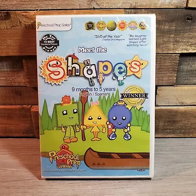 Preschool Prep Meet The Shapes Educational DVD Homeschool Kindergarten NEW SEAL • $18.86