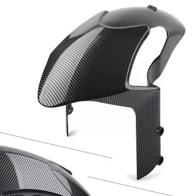 Carbon Fiber Look Front Fender Tire Mudguard Fit Ducati Monster 696 796 1100 EVO • $77.49