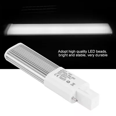 2 Pin LED Lamp Energy Saving Lighting Tube Bulb 85-265V Cool White G23 XS5 • £10.77