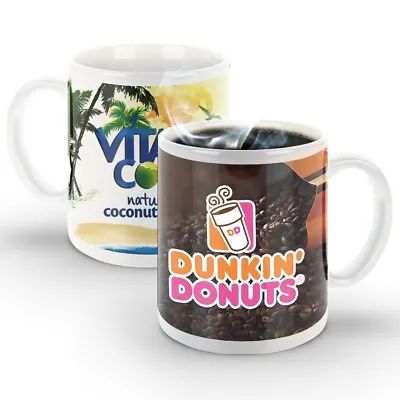 Personalized Ceramic 11 Oz. Mug Printed With Your Logo / Image In Full Color • $259.99