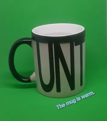 Acunt Magic Mug Colour Changing Tea Cup Rude Novelty Christmas Present Birthday • £10.49